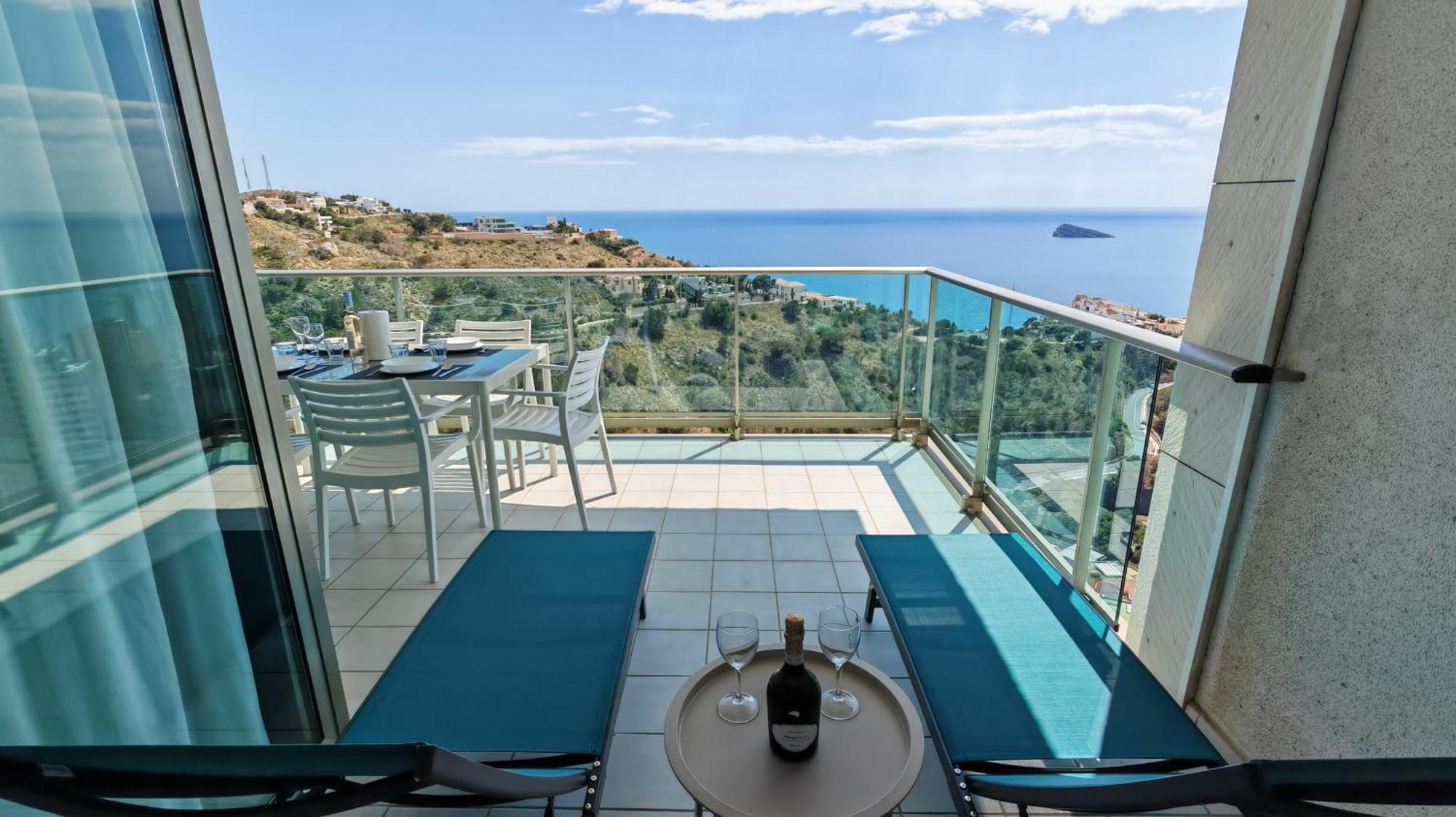 Benidorm High Rise Apartments - Sea Views - Torre Lugano Exteriör bild